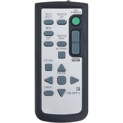 ytseazn-Rm-Dpp10 Tlcommande De Remplacement Compatible Avec LImprimante Photo Numrique Sony Dpp-Fp50 B7-9100