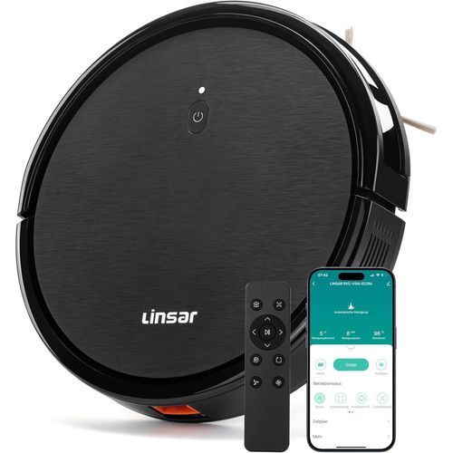 ytseazn-Robot Aspirateur-Aspirateur Autonome Et Automatique Avec Design Plat,Longue Dure De Vie De La Batterie,Simplicit D'Utilisation,Brosse Roulante-Idal Pour Adultes Occups Avec Animaux