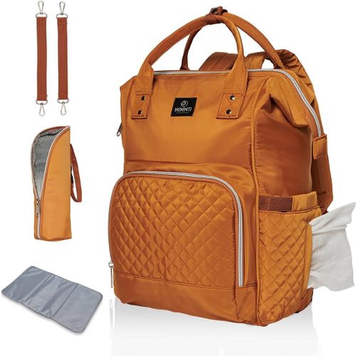 Ytseazn-Sac  Langer Bb Rsistant  L'eau Et Durable Avec Chauffe-Biberon Isol,Tapis  Langer,2 Clips Pour Poussette Et Lot De 3 Lingettes Hydrophiles. Sac  Langer Pour Garons Et Filles.