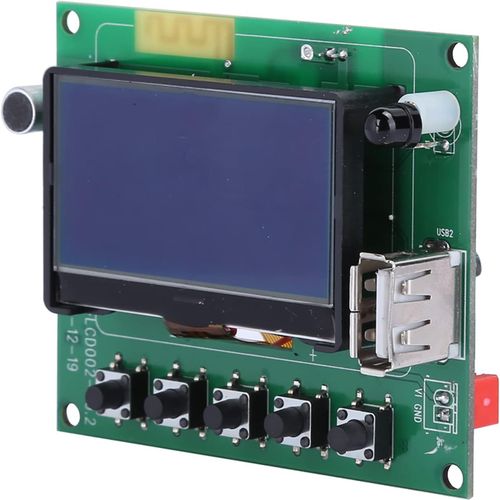 ytseazn-Smart Mount Mp3 Bluetooth Dcodeur Conseil Paroles Affichage Module Lcd Tlcommande Fournitures