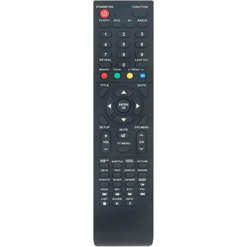 ytseazn-Tlcommande De Remplacement Compatible Avec Bush 4K Lcd Smart Tv Hd Dvd Combi Btvd31187S2 Btvd91186B Btvd91216B