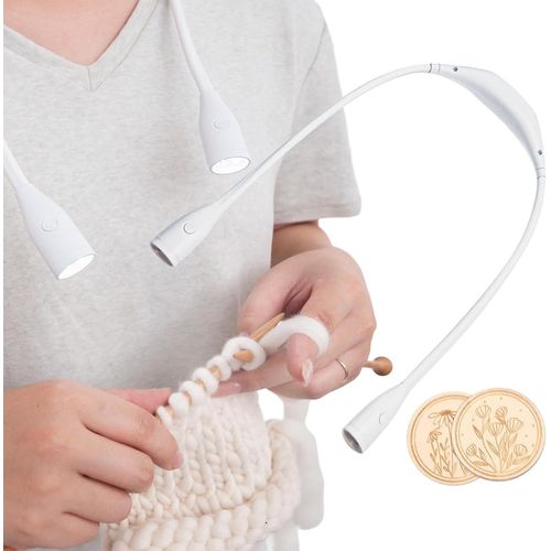 Ytseazn-Veilleuse De Livre Pour La Lecture|Lampe De Livre  Tricoter Led Avec Cou De Lecture|Lampe Mains Libres Portable Rglable,De Crochet Usb Pour Camping Chambre Salon Livre Liseuse Lecture Led