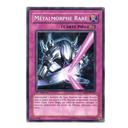 Yu-Gi-Oh! - Metalmorphe  Rare, 1ere Edition Sd10-Fr035