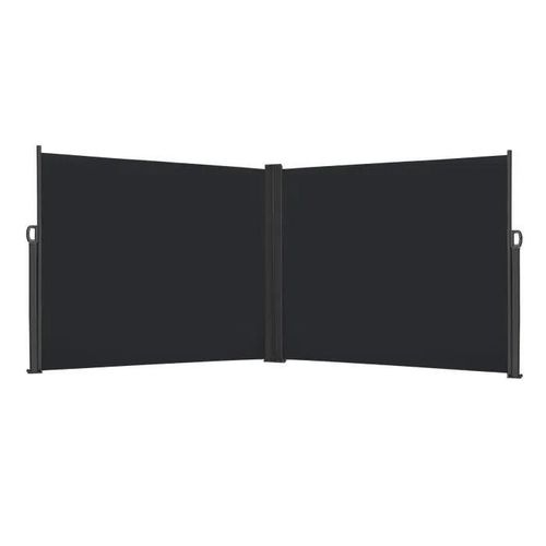 Yuenfong Store Brise-Vue Ct Double Jardin Auvent Protection Clture Auvent Extensible Pour Balcon Camping , 180x600cm, Anthracite