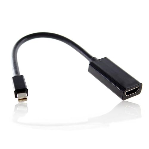 Yuncable Port De Thunderbolt De Couleur Noir  Cble Adaptateur Hdmi Femelle Avec Audio Vido Pour Apple Macbook 2011 2012 2013[GBP6273010]
