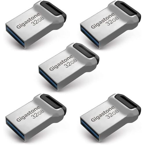 Z90 Cl USB 3.2 Gen 1 32 Go,Lot de 5 USB avec Haute Vitesse et Performance Fiable,Fit en Mtal tanche,Mini Impermable Robuste,Compatible avec Interface USB 2.0/USB 3.0/USB 3.1.[W998]