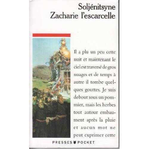 Zacharie L'escarcelle   de Alexandre Soljenitsyne  Format Poche 