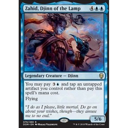 Zahid,Djinn De La Lampe(Dominaria)