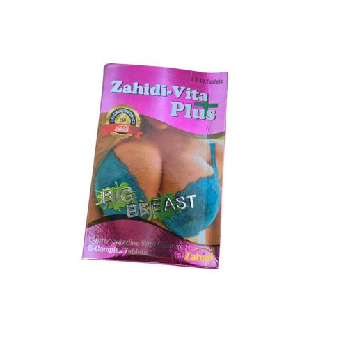 Zahidi Vita Plus Big Original Breast - Poitrine - Cyproheptadine With Vitamins B-Complex[2 Packs]