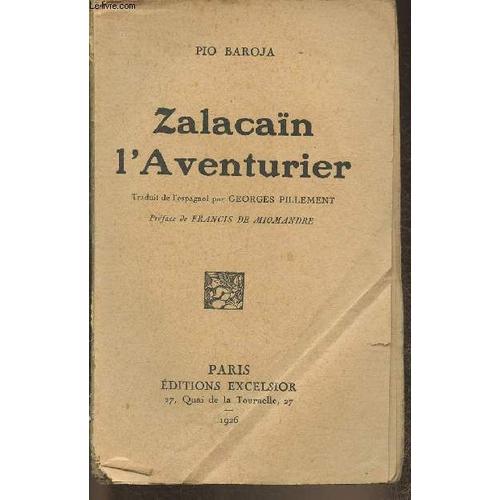 Zalacan L Aventurier   de pio baroja 