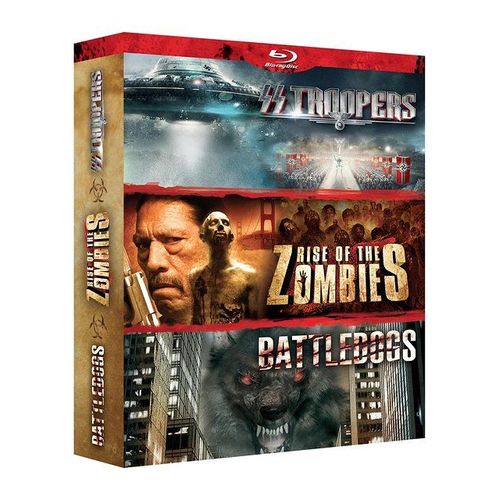 Zombies : Battledogs + Ss Troopers + Rise Of The Zombies - Pack - Blu-Ray de Alexander Yellen