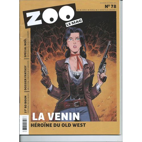 Zoo Le Mag Bd. Comics.Manga, La Venin, Arleston , Floch, Guth, Mourier, Barbucci, Martino N78