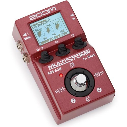 Zoom Multistomp Ms-60b Pdale Multi-Effets Pour Basse