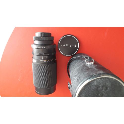 ZOOM Soligor 70-220 f3.5 avec adaptateur CANON FD