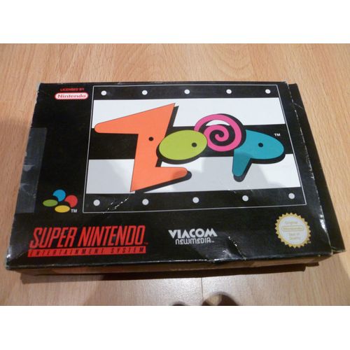 Zoop Snes Super Nintendo
