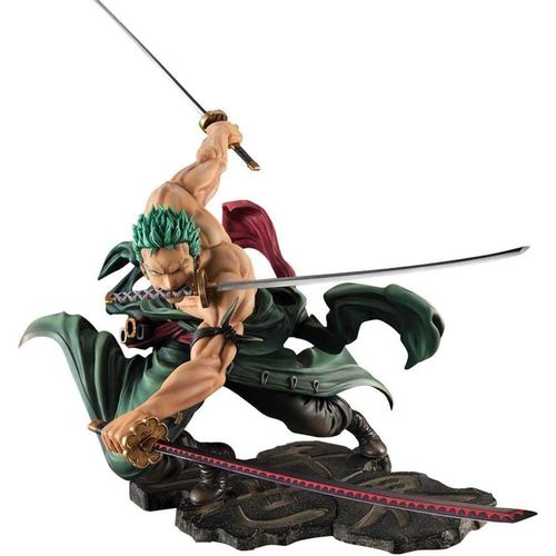 Zoro Figurine One Piece Figurines Roronoa Zoro Épées Anime Figurine Modèle Trois mille Mondes