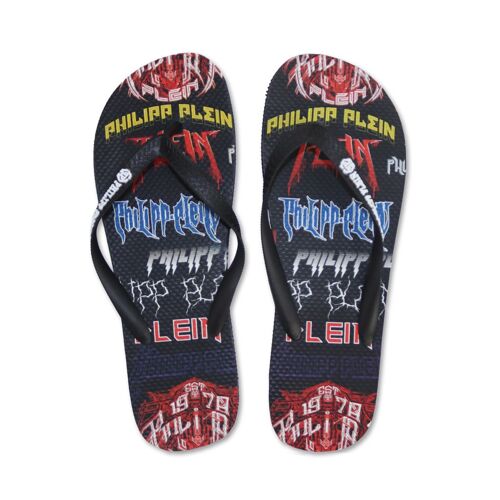 Tong Multi Couleur Homme Philipp Plein Taille 42/43
