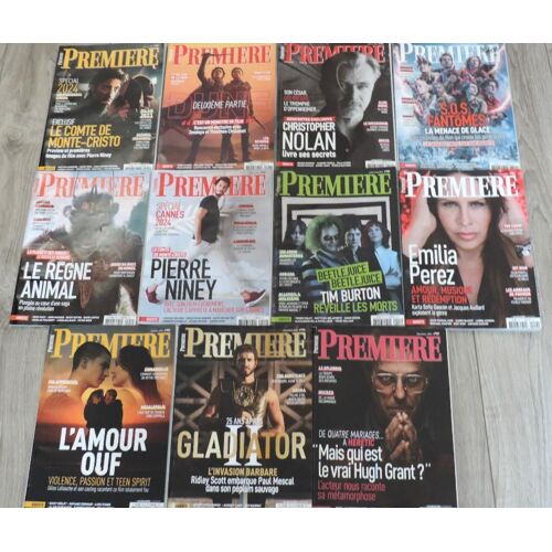 Un An De Magazines Premiere : Annee 2024