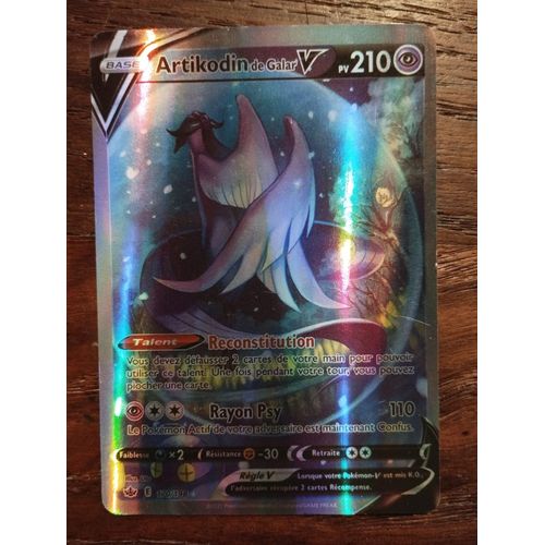 Carte Pokemon Artikodin De Galar V 170/198