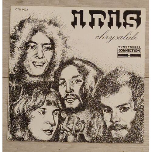 Iris - Chrysalide / Décadence - Vinyle 45 Trs. France 1972. Prog. Rock.