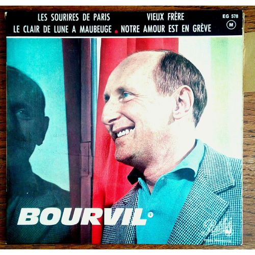 Bourvil Les Sourires De Paris 45t