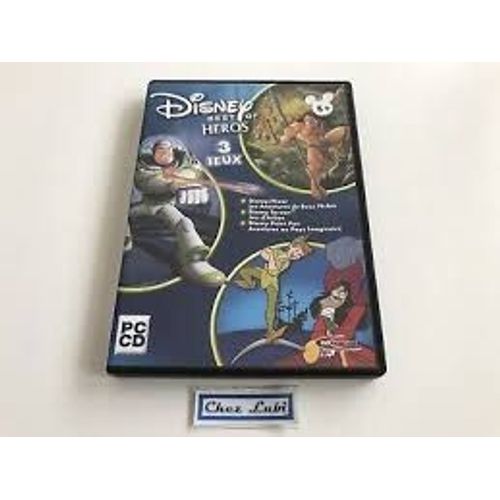 Disney Best Of Heros - 3 Jeux : Buzz L'éclair + Tarzan + Peter Pan
