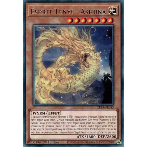 Yu Gi Oh Crbrfr055 Esprit Tenyi Ashuna Rare