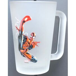 Tasse En Verre Spiderman Berhoff, Marvel, Dc Comics, Super Héros, Figurine, Mug