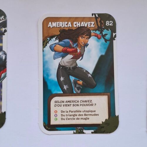 Carte Leclerc Marvel 2024 - America Chavez No 82