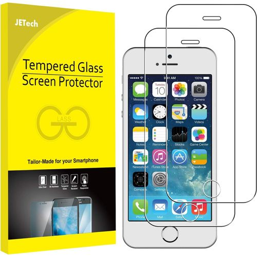 Protection D'écran Pour Iphone Se 2016(1ère Génération),Iphone 5s,Iphone 5c Et Iphone 5,Film En Verre Trempé,Lot De 2