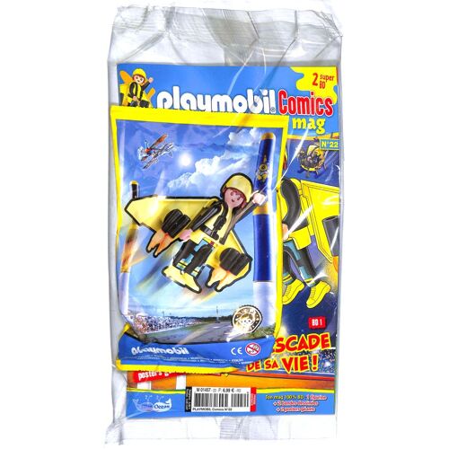 Playmobil Comics : 22 Paru Le : 04/07/2024 La Cascade De Sa Vie Avec Figurine