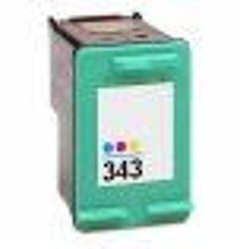 Bureaudeals - Premium HP C8766EE / 343 Cartouche d'encre Cyan Magenta Jaune Remanufacturé pour HP PSC 1503 PSC 1504 PSC 1507 PSC 1508 PSC 1510 Séries PSC 1510 V PSC 1513 PSC 1613