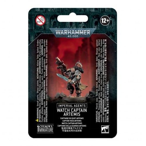 Warhammer 40,000 ( 40k ) - Imperial Agents : Watch Captain Artemis 68-09