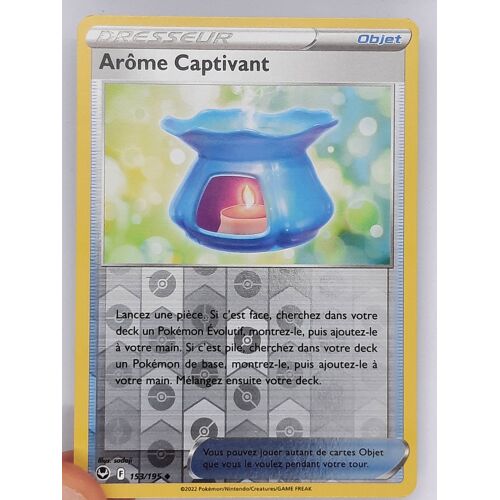 Arôme Captivant Reverse - Pokémon - Set Tempête Argentée - 153/195 - Eb12 - Française - Très Bon État