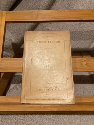 Mme De Lafayette La Princesse De Clèves Ferreyol Non Daté