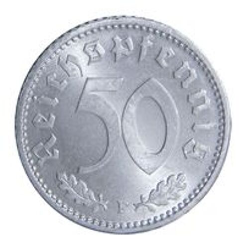 Pièce 50 Reichspfennig Allemagne 3ème Reich - 1939 J