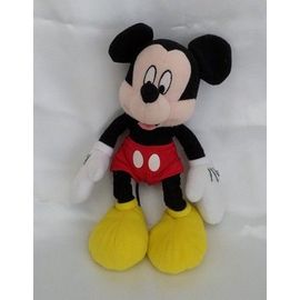 Doudou Peluche Mickey Short Rouge Tissu Rouge Jemini Disney