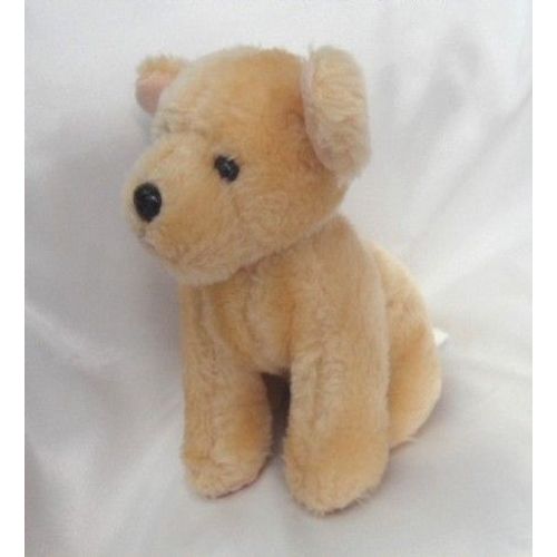 Doudou Peluche Chien Assis Beige Jemini 16 Cm