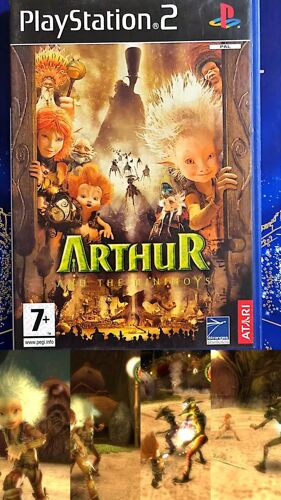 Ps2 - Arthur Et Les Minimoys - Complet Jeu En Italien