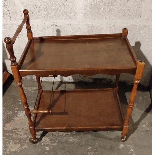 servante a roulettes en bois