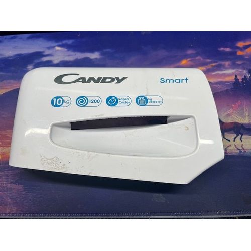 Facade B49P999 boite a produit 43011738 pour lave linge CANDY HOOVER