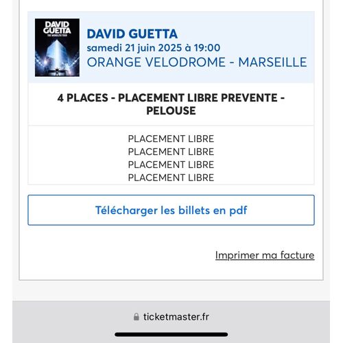 Place David Guetta Vélodrome Marseille