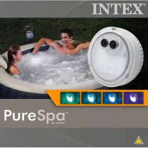Projecteur LED à piles pour spa gonflable Intex