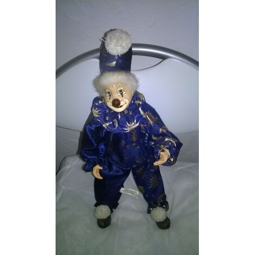 Clown Bleu Articule