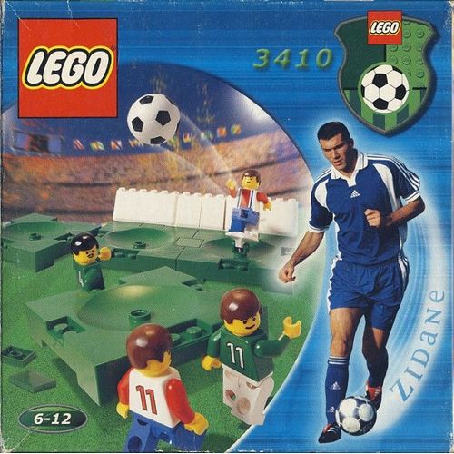 LEGO 3410 Football Terrain Extension Field Expansion Set