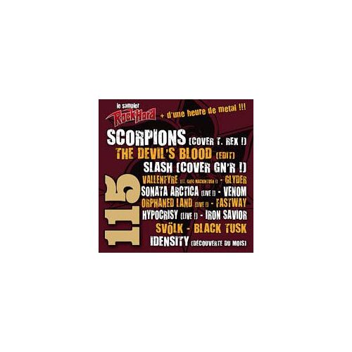 Le Sampler Rock Hard N° 115 _ (Cd Collector 14 Titres ; Pochette Cartonnée ; 2011)