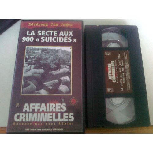 Cassette Vidéo Vhs - La Secte Au 900 Suicidés - Révérend Jim Jones