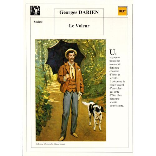 Fiche Lecture / Littérature Georges Darien Le Voleur