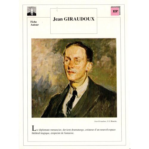 Fiche Lecture / Littérature Jean Giraudoux