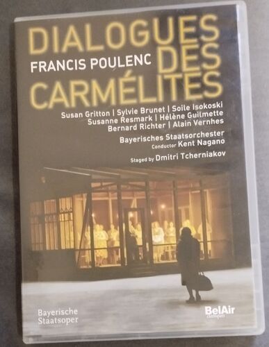 Dialogue Des Carmélites De Francis Poulenc Dvd Toutes Zones Opéra
